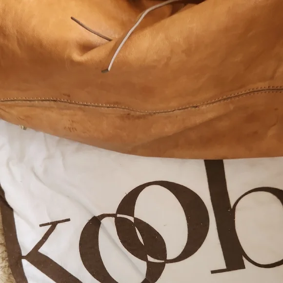 Kooba Tan Leather Tote Bag - Picture 5 of 7